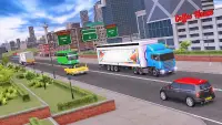 Cargo Truck Driving Simulator Screen Shot 0