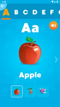 Alphabet - Learn and Play with 7 languages Screen Shot 2