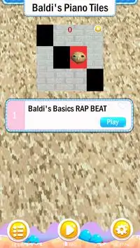 Baldi's Basics in Piano Tiles Screen Shot 0