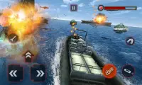 Guerrear Mundial Naval Guerra: Armada Batalla 3d Screen Shot 4