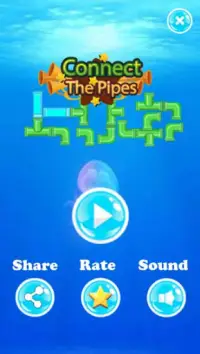 Connect the pipes - Brain challenging puzzle game Screen Shot 0
