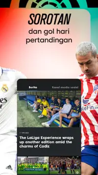 La Liga: App Sepak Bola Resmi Screen Shot 2