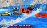 Frozen Water Slide Surfer Car Screen Shot 2