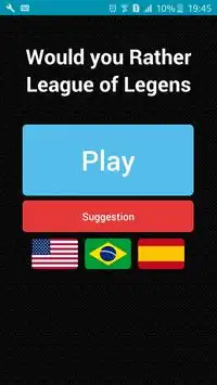 Você Prefere? League of Legend Screen Shot 0