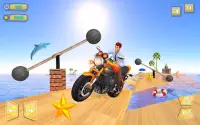 Water Park Bike Rider - Moto Stunt Bike Games Screen Shot 14