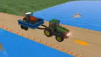 ultra- rápido tractor estacionamiento 3d juego Screen Shot 2