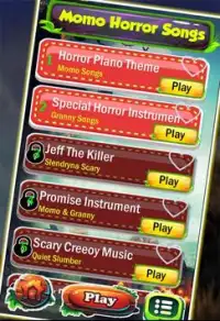 Piano Tiles - Momo Granny Horror Game Screen Shot 0