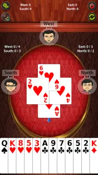 Call Bridge Card Game Screen Shot 2