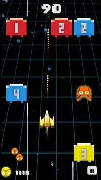 Ship vs block : alien shooter Screen Shot 0