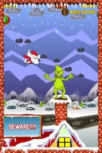 Flappy Snoopy Dog Christmas Screen Shot 2