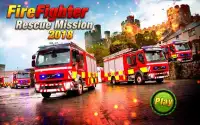 City Firefighter Rescue Fire Truck Simulator Screen Shot 0