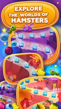 Fruit Hamsters–Farm of Hamsters: Match 3 game Free Screen Shot 2