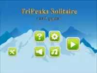 TriPeaks Solitaire card game Screen Shot 0