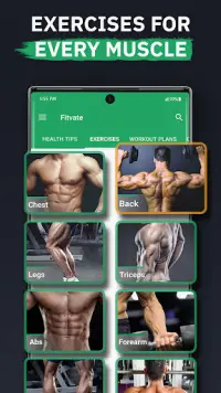 Fitvate - Gym & Home Workout Screen Shot 4