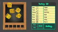 Yatzy - Jeu de dés 3D gratuit Screen Shot 5
