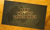 Army Weapons Transporter Trucks Simulator 2017 Screen Shot 0