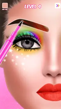 Eye maquillage: Jeux de filles Screen Shot 2