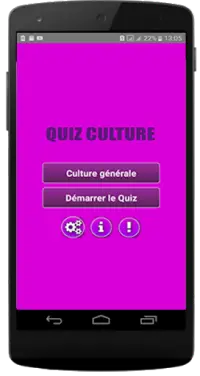Quiz Culture Générale Français Screen Shot 0