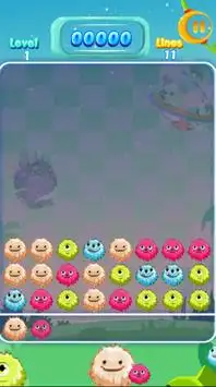 Crush Bubble Monster Screen Shot 1