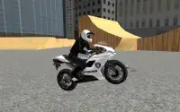 الشرطة دراجة نارية 3D Screen Shot 2