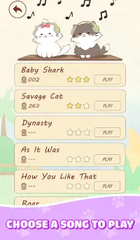 Duet Kitties: Cute Music Game Screen Shot 0