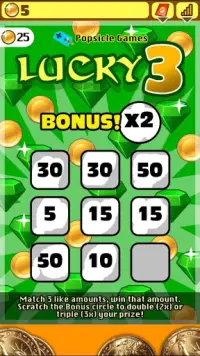Scratch 2 Win: Lottery Tickets Screen Shot 1