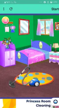 Princess Room Cleaning - Best Girls Games Screen Shot 3