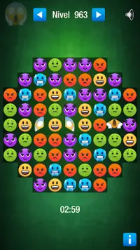 Juegos Emoji: Match 3 Screen Shot 1