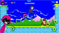 Titans Super Hero Run: Adventures Jungle Screen Shot 1