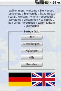 Europa Quiz Screen Shot 0