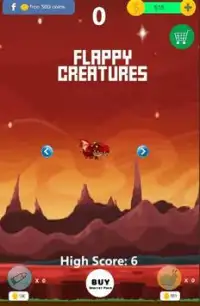 Flappy Creatures Screen Shot 1