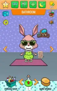 My Talking Bunny - Virtual Pet Screen Shot 9