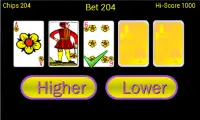Higher or Lower card game Screen Shot 6