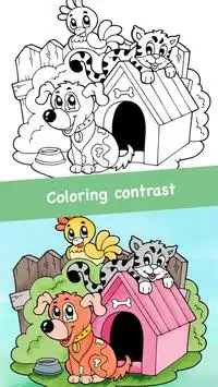 Dog Coloring Books Screen Shot 5