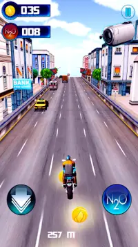 Highway Traffic Moto Rider Screen Shot 3
