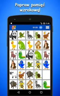 Zwierzęta - gra pamięciowa dla dzieci Screen Shot 1