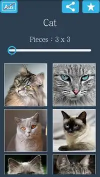 Jigsaw Puzzle: Cat Screen Shot 0