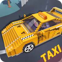 blocos taxista: agitação da cidade