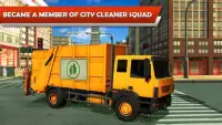 Real Garbage Truck 2017: City Cleaner Truck Park Screen Shot 6