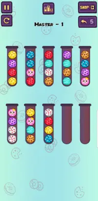 Cookies Sort – Fun Sorting Logic Puzzle Challenge Screen Shot 3