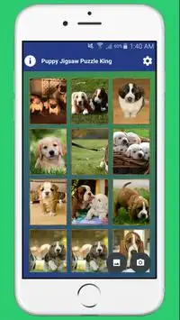 Puppy Dog Jigsaw Puzzle King Screen Shot 0