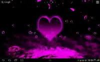 Neon Hearts Live Wallpaper Screen Shot 2