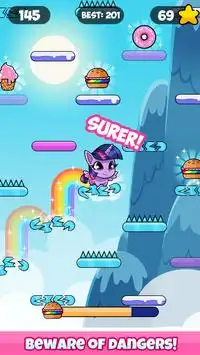 My little Pinkie rush pony game Screen Shot 0