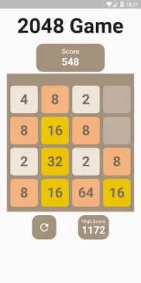 2048: Classic & Free, Number Puzzle Game Screen Shot 6