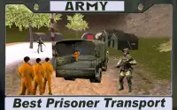 Criminal Transport Military Truck Screen Shot 4