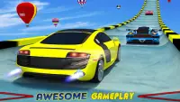 चरम कार ड्राइविंग - जीटी रेसिंग कार स्टंट रेस 3 डी Screen Shot 0