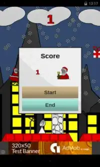Flappy Santa Claus Christmas Screen Shot 2