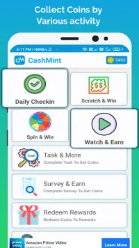 Cashmint - Get Games Credits & Wallet Cash Screen Shot 0