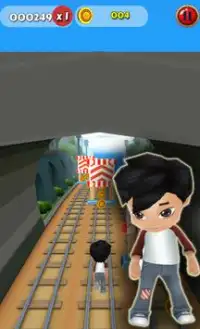 Subway Shiva Train Rush 3D Screen Shot 3