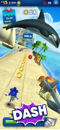 Sonic Dash - trò chơi đua xe Screen Shot 1